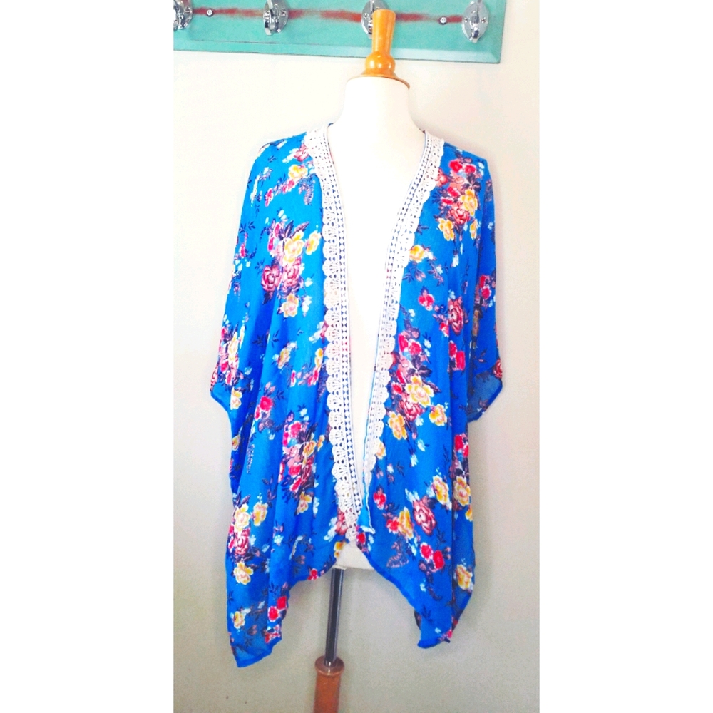 Rewind cover up cardigan L